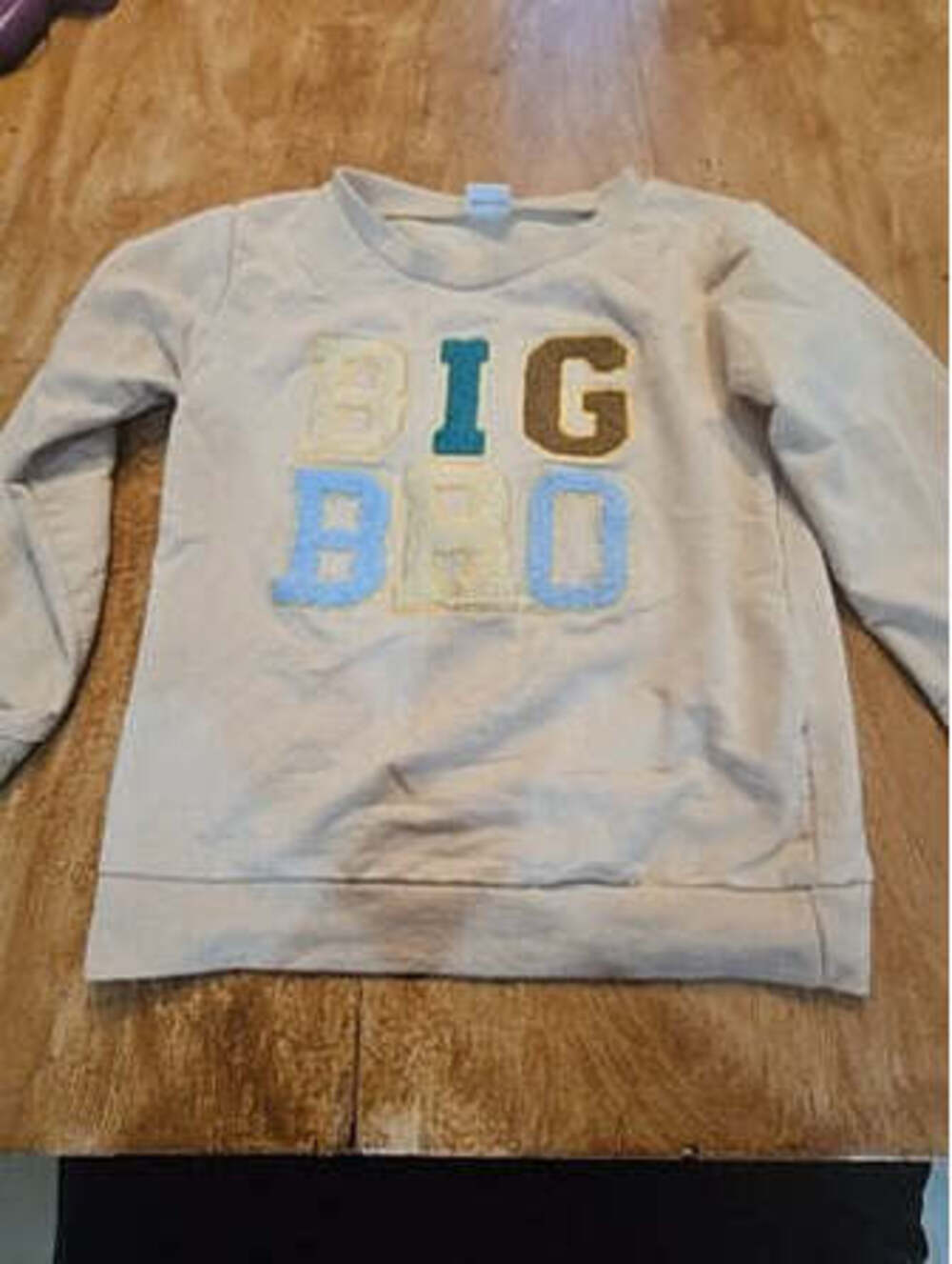 Tan Big bro sweater, 5T B